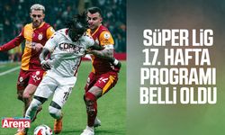 Süper Lig 17. hafta programı belli oldu