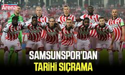 Samsunspor’dan tarihi sıçrama