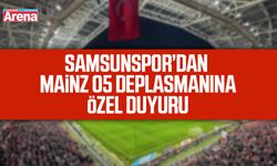 Samsunspor’dan Mainz 05 deplasmanına özel duyuru