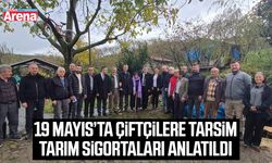 19 Mayıs’ta çiftçilere TARSİM tarım sigortaları anlatıldı