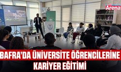 Bafra’da üniversite öğrencilerine kariyer eğitimi