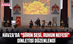Havza'da "Şiirin Sesi, Ruhun Nefesi" dinletisi düzenlendi