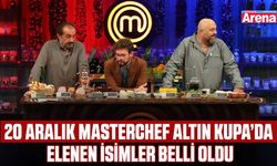 20 Aralık MasterChef Altın Kupa’da elenen isimler belli oldu