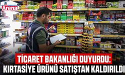 Ticaret Bakanlığı duyurdu: Kırtasiye ürünü satıştan kaldırıldı
