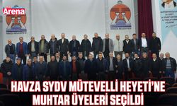 Havza SYDV Mütevelli Heyeti’ne muhtar üyeleri seçildi