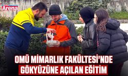 OMÜ Mimarlık Fakültesi'nde İHA eğitimi tamamlandı