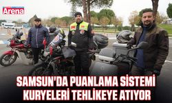 Samsun'da puanlama sistemi kuryeleri tehlikeye atıyor