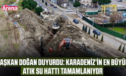 Karadeniz’in en büyük atık su hattı tamamlanıyor