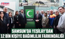 Samsun’da Yeşilay’dan 12 bin kişiye bağımlılık farkındalığı