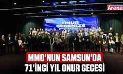 MMO'nun Samsun'da 71'inci yıl onur gecesi