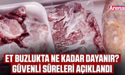 Et buzlukta ne kadar dayanır? Güvenli süreleri açıklandı