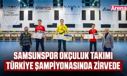Samsunspor Okçuluk Takımı Türkiye şampiyonasında zirvede