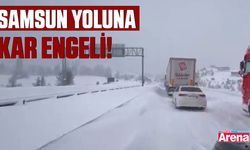Gerede-Samsun yolu ulaşıma kapandı!