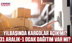 Yılbaşında kargolar açık mı? 31 Aralık-1 Ocak'ta kargolar çalışıyor mu?