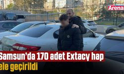 Samsun’da 170 adet Extacy hap ele geçirildi