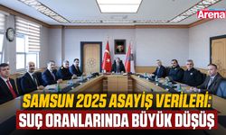 Samsun'un 2025 asayiş verileri açıklandı