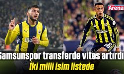 Samsunspor transferde vites artırdı: İki milli isim listede