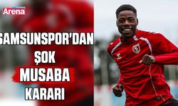 Samsunspor'dan şok Musaba kararı