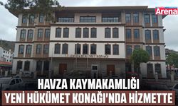 Havza Kaymakamlığı yeni Hükümet Konağı'nda hizmette