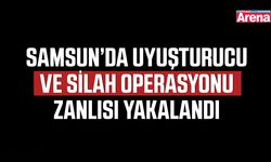 Samsun’da uyuşturucu ve silah operasyonu zanlısı yakalandı
