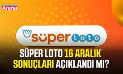 Süper Loto 16 Aralık sonuçları açıklandı mı?