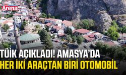 TÜİK açıkladı! Amasya’da her iki araçtan biri otomobil