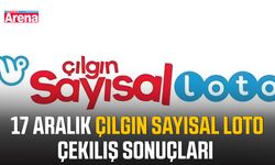 17 Aralık Çılgın Sayısal Loto çekiliş sonuçları