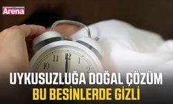 Uykusuzluğa doğal çözüm bu besinlerde gizli