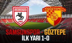 Samsunspor Göztepe Deplasmanında! İlk yarı 1-0