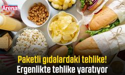 Paketli gıdalardaki tehlike! Ergenlikte tehlike yaratıyor