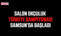 Salon Okçuluk Türkiye Şampiyonası Samsun’da başladı