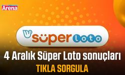 4 Aralık Süper Loto sonuçları