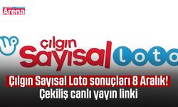 Çılgın Sayısal Loto sonuçları 8 Aralık! Çekiliş canlı yayın linki