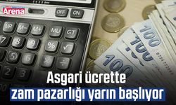 Asgari ücrette zam pazarlığı yarın başlıyor