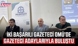İki başarılı gazeteci OMÜ’de gazeteci adaylarıyla buluştu