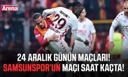 24 Aralık günün maçları! Bugün hangi maçlar var?