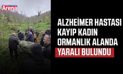 Alzheimer hastası kayıp kadın ormanlık alanda yaralı bulundu