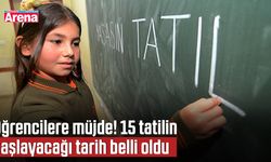 Öğrencilere müjde! 15 tatilin başlayacağı tarih belli oldu