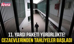 11. Yargı Paketi yürürlükte! Cezaevlerinden tahliyeler başladı