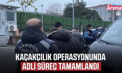 Samsun’da kaçakçılık operasyonunda adli süreç tamamlandı