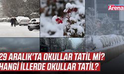29 Aralık'ta okullar tatil mi? Hangi illerde okullar tatil?
