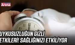 Uykusuzluğun gizli etkileri! Sağlığınızı etkiliyor