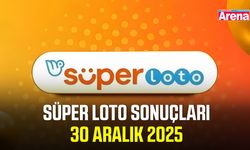 Süper Loto sonuçları 30 Aralık 2025