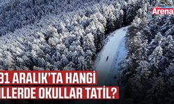 31 Aralık’ta hangi illerde okullar tatil?