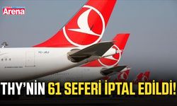 Hava trafiğine kar engeli! THY’nin 61 seferi iptal edildi