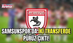 Samsunspor’da iki transferde pürüz çıktı!