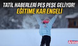 Tatil haberleri peş peşe geliyor! Eğitime kar engeli