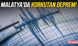 Malatya'da korkutan deprem!