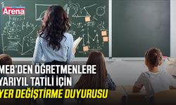 MEB’den öğretmenlere yarıyıl tatili için yer değiştirme duyurusu