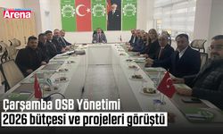 Çarşamba OSB Yönetimi 2026 bütçesi ve projeleri görüştü
